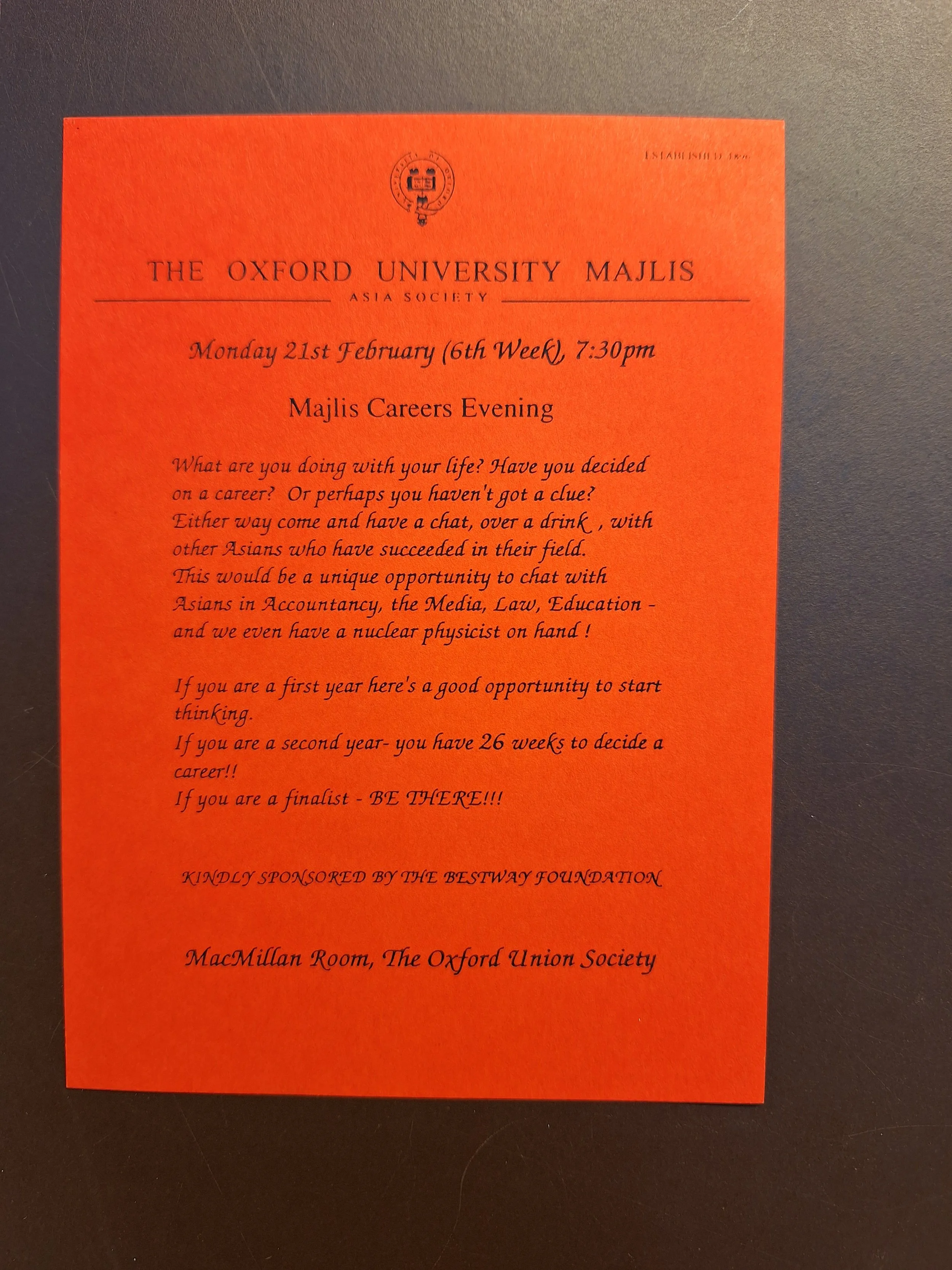 Majlis Foundation archive document