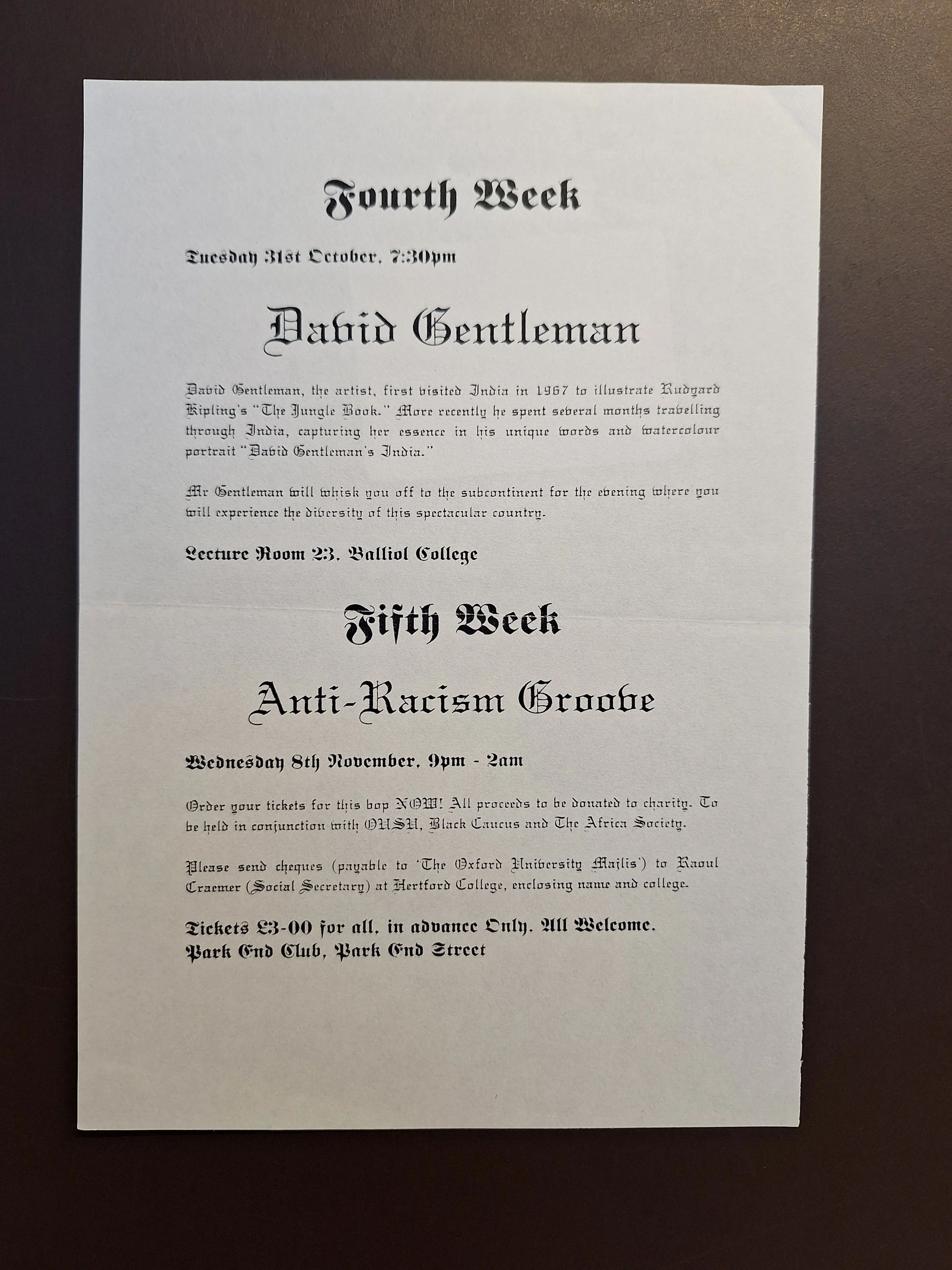 Majlis Foundation archive document