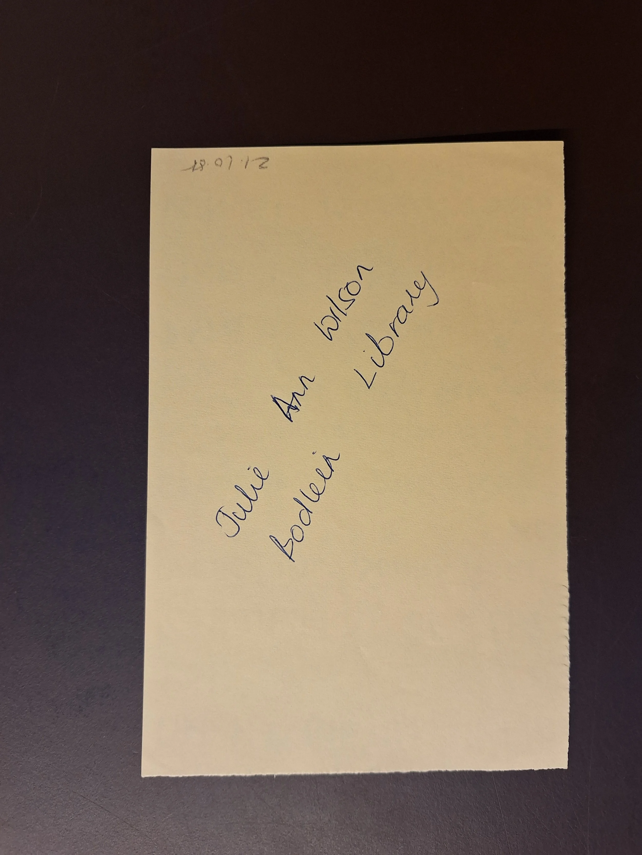 Majlis Foundation archive document