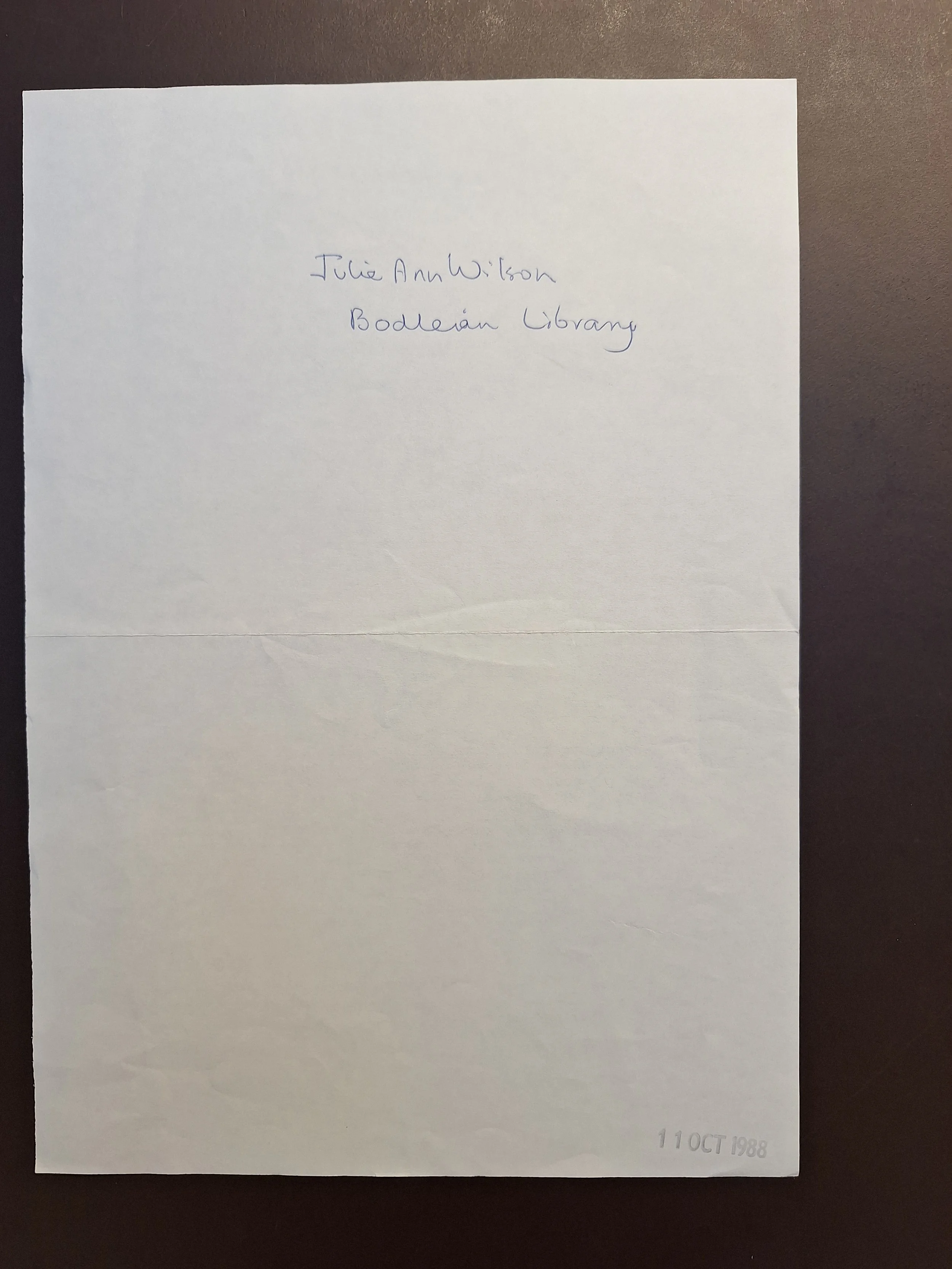 Majlis Foundation archive document