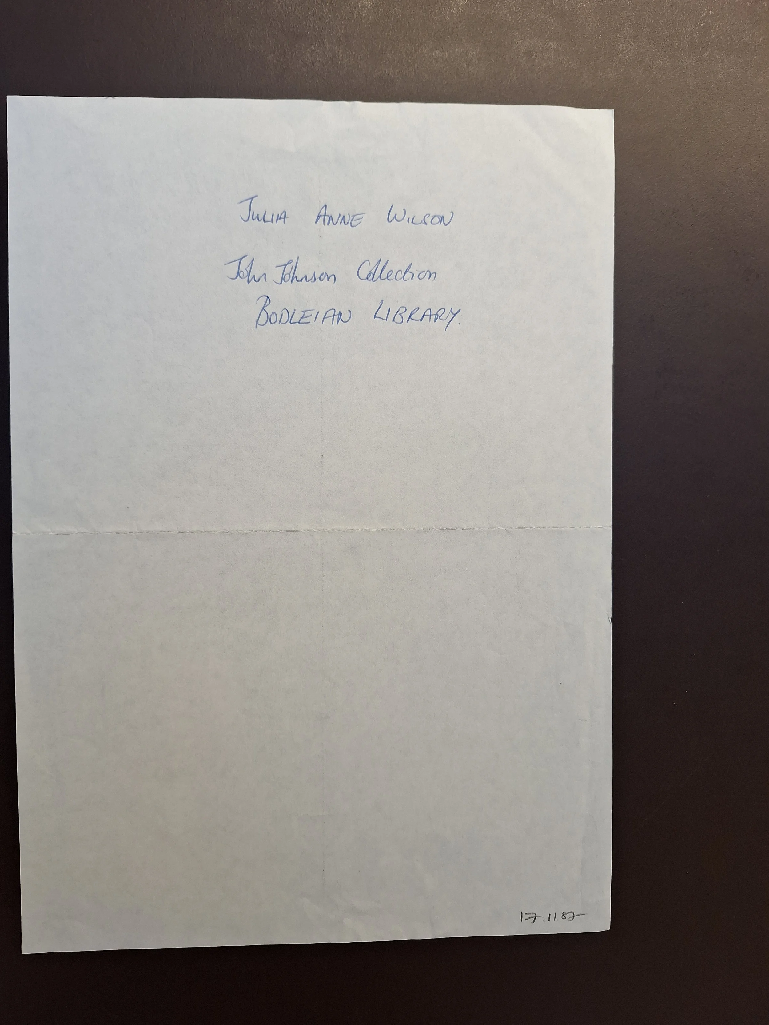 Majlis Foundation archive document