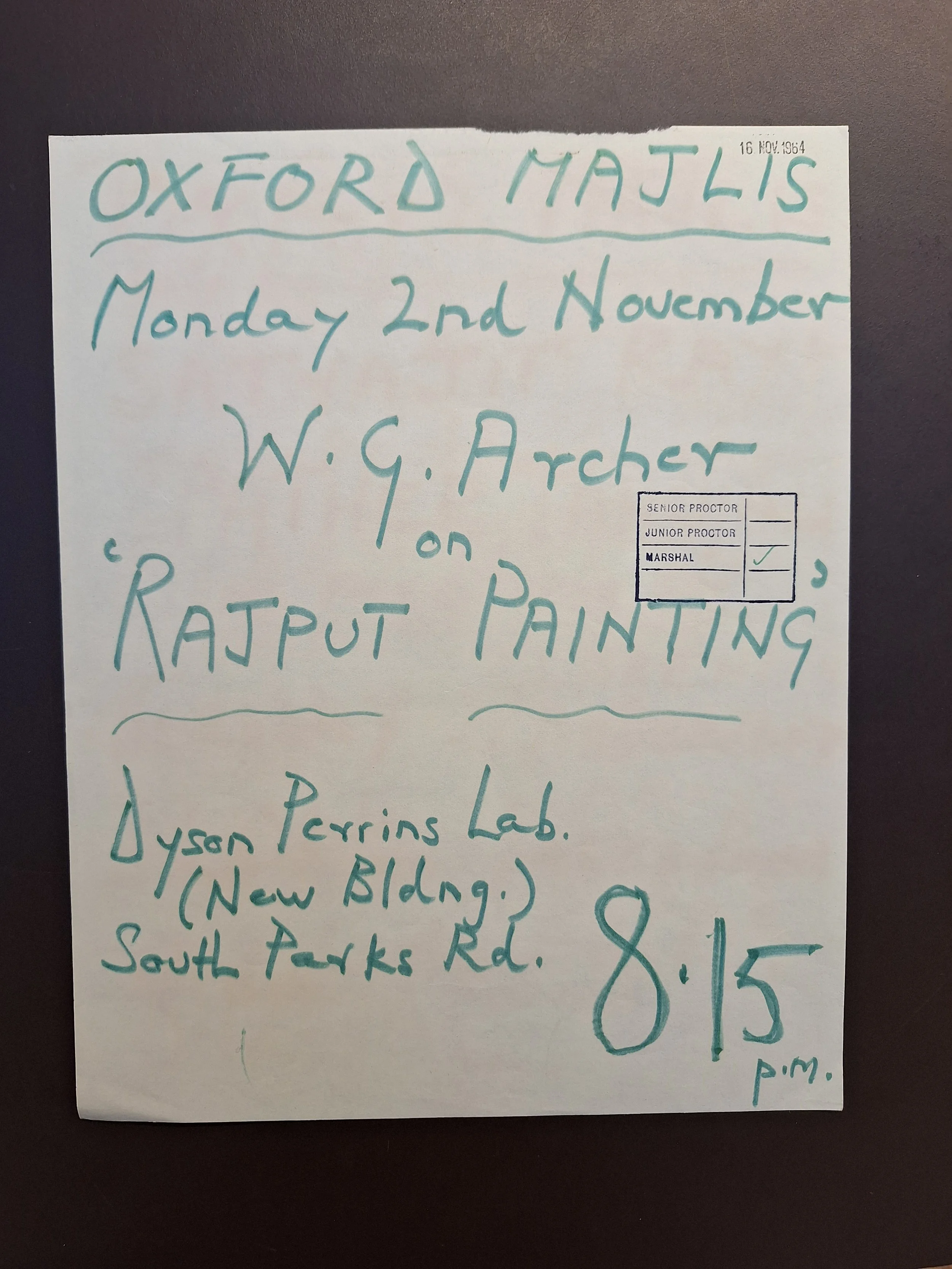 Majlis Foundation archive document