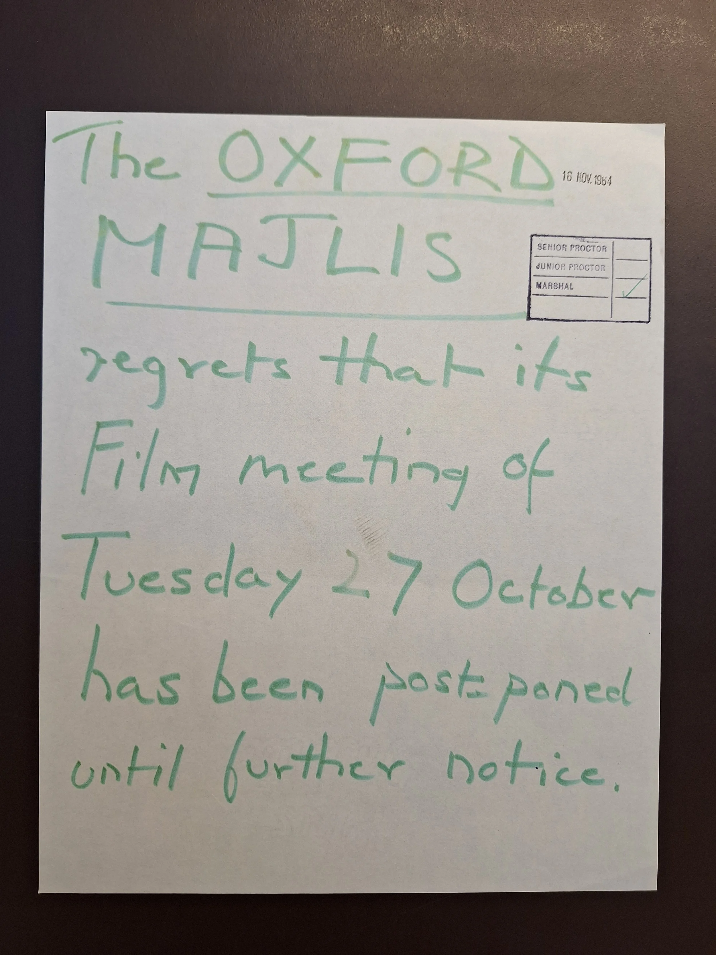 Majlis Foundation archive document