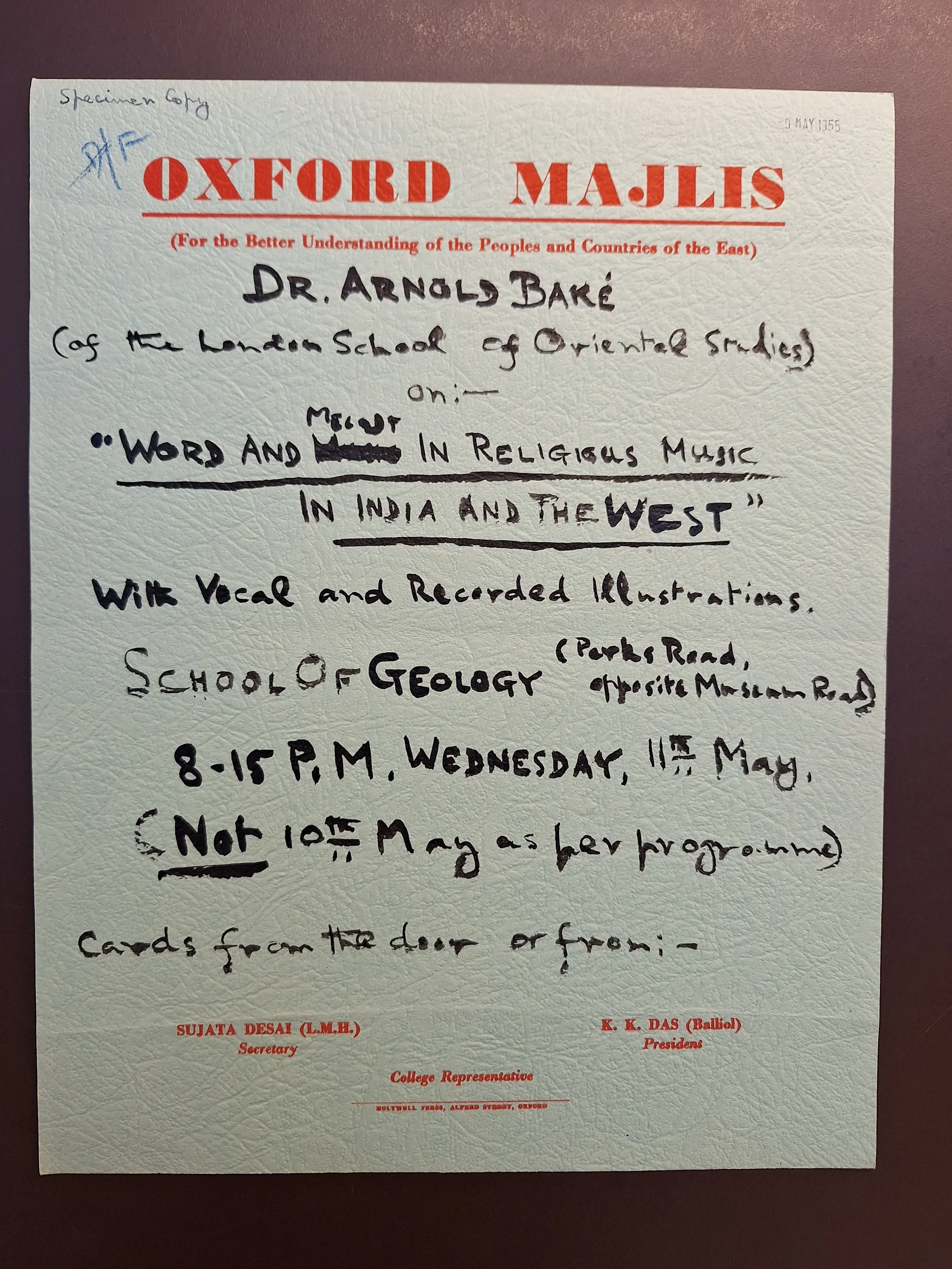 Majlis Foundation archive document