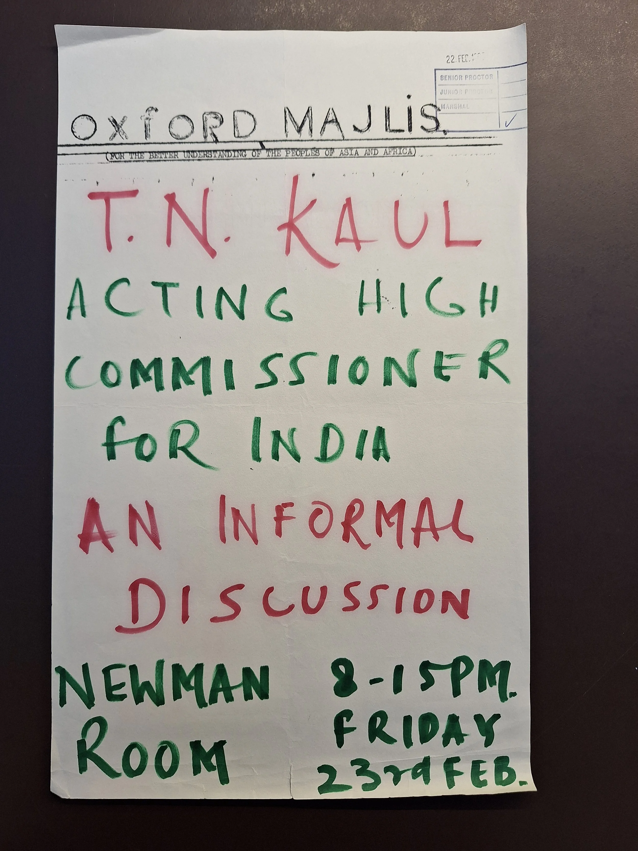 Majlis Foundation archive document