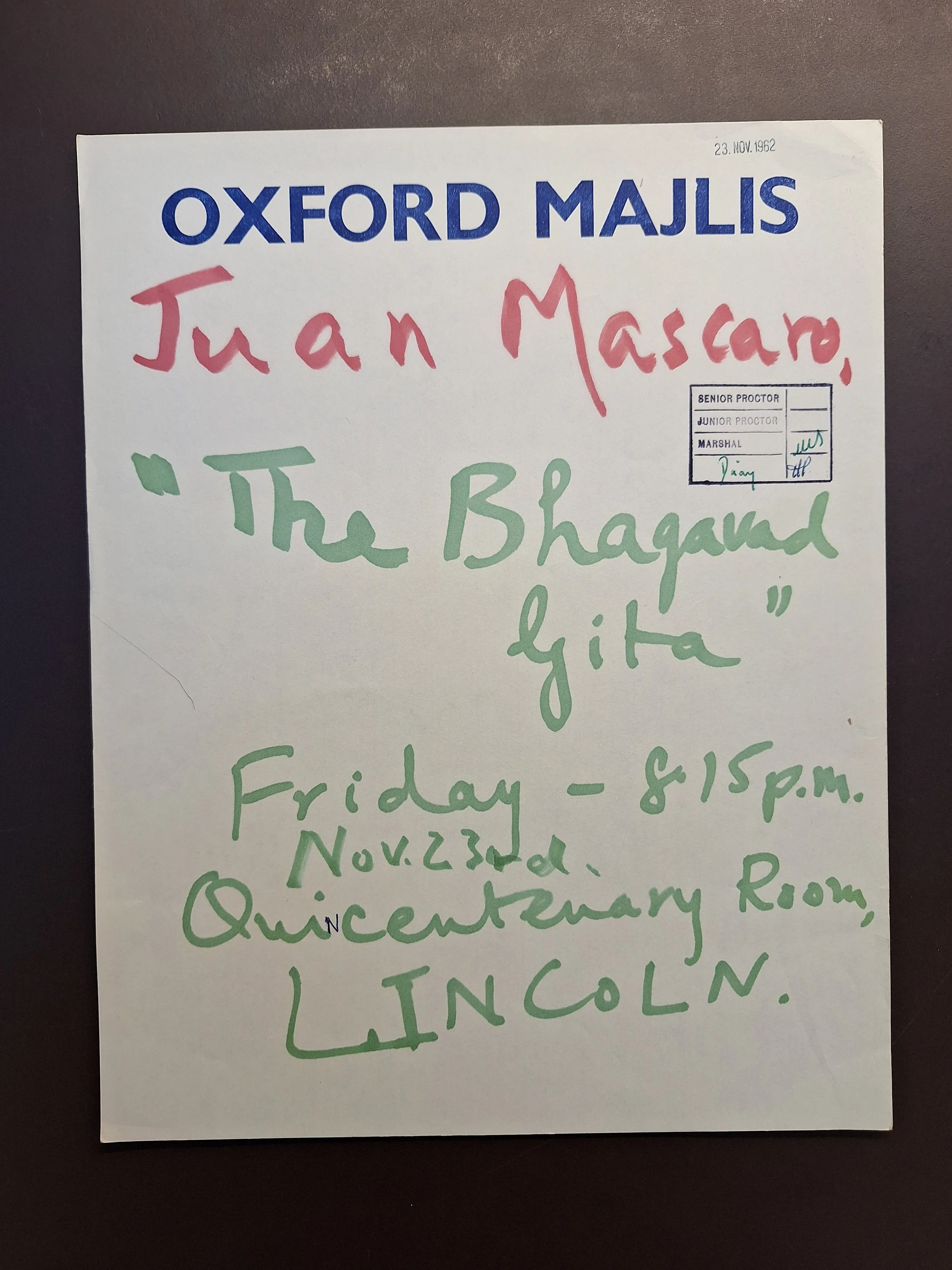 Majlis Foundation archive document