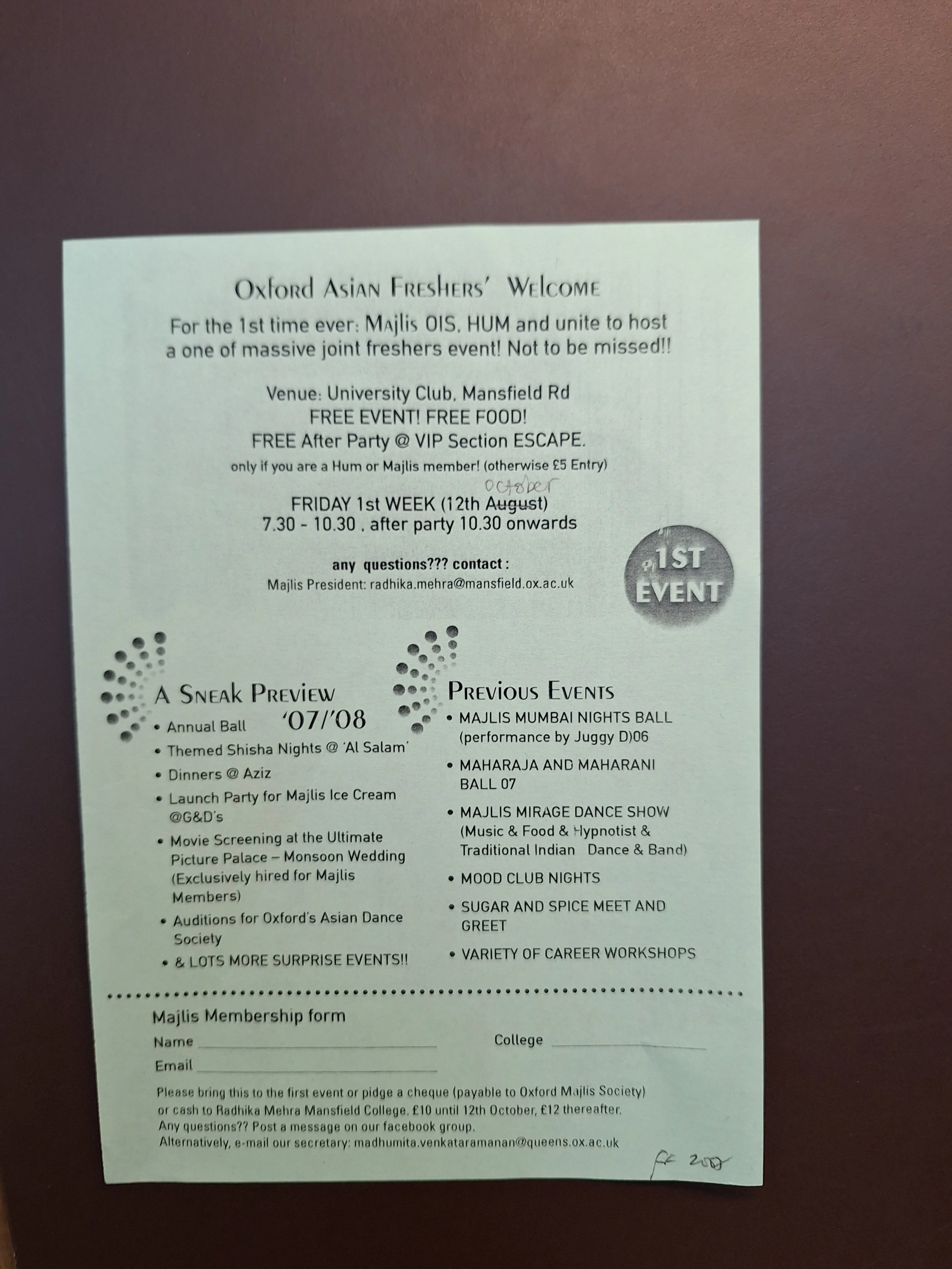 Majlis Foundation archive document