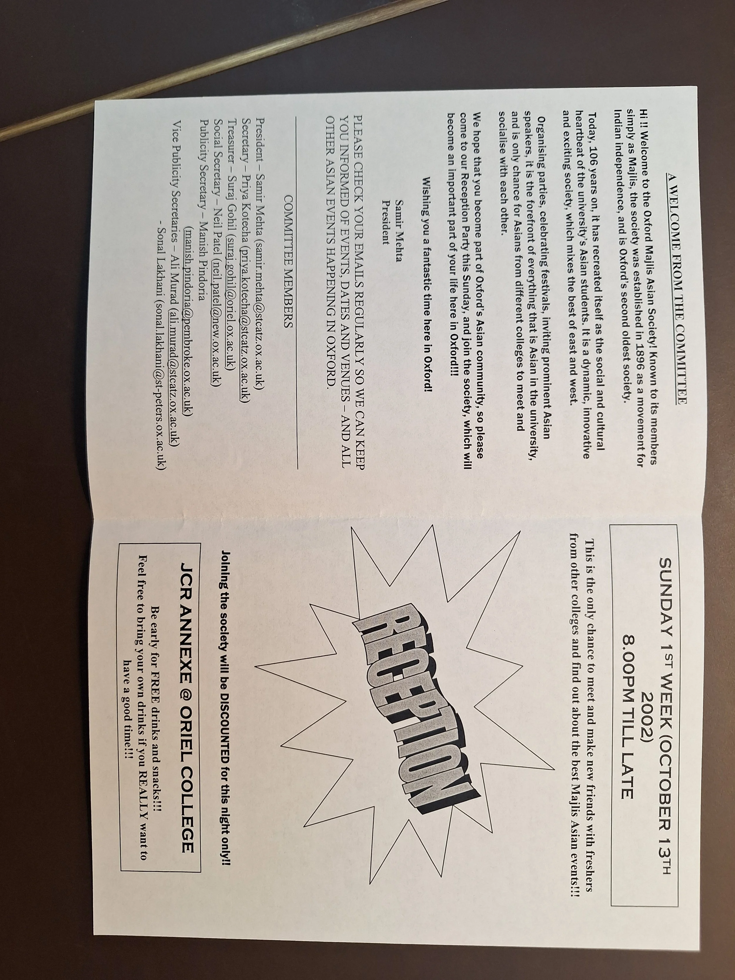 Majlis Foundation archive document