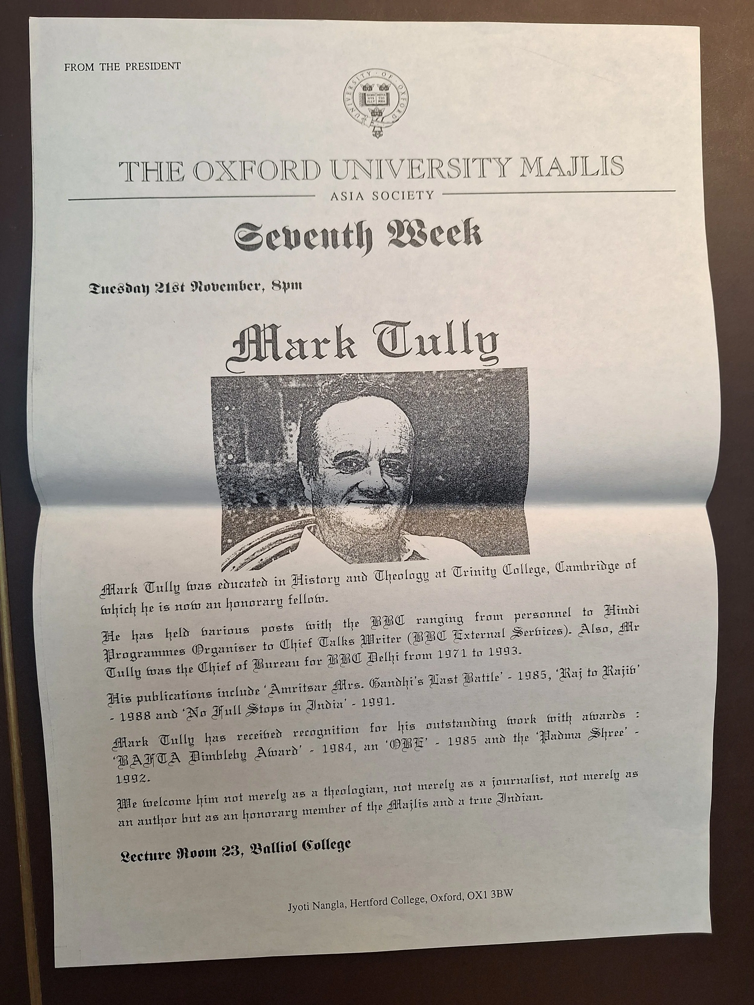 Majlis Foundation archive document