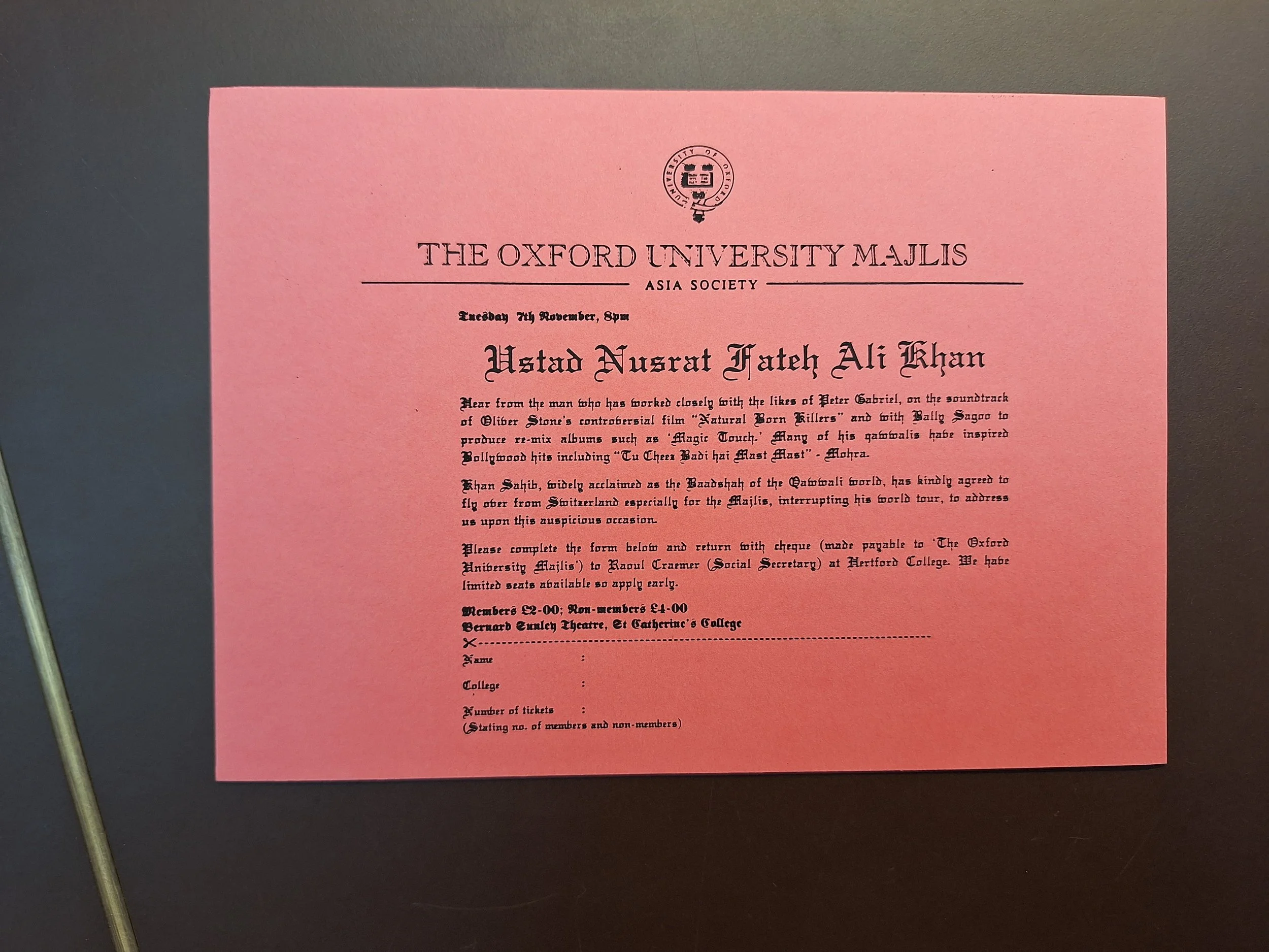 Majlis Foundation archive document