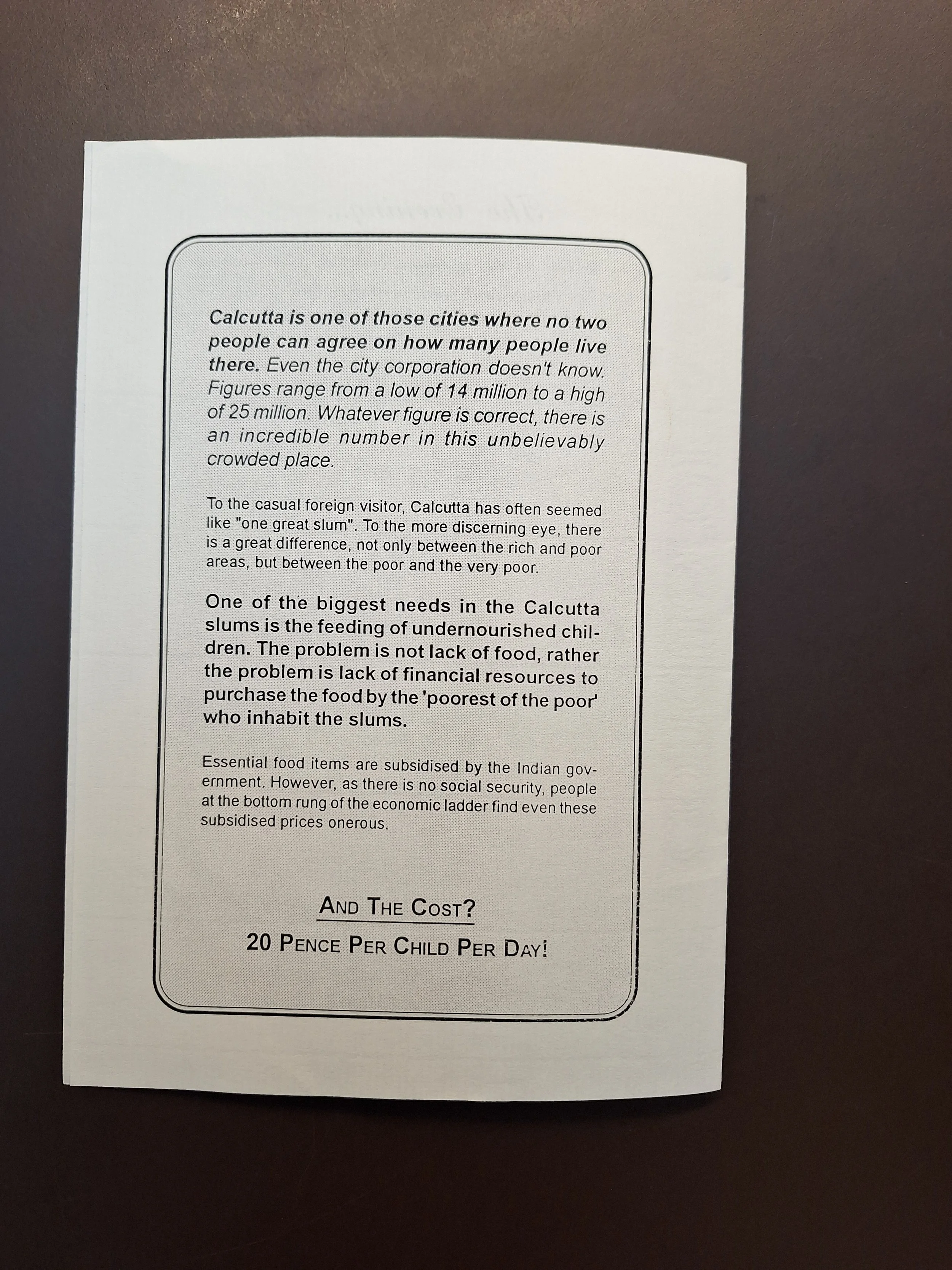 Majlis Foundation archive document