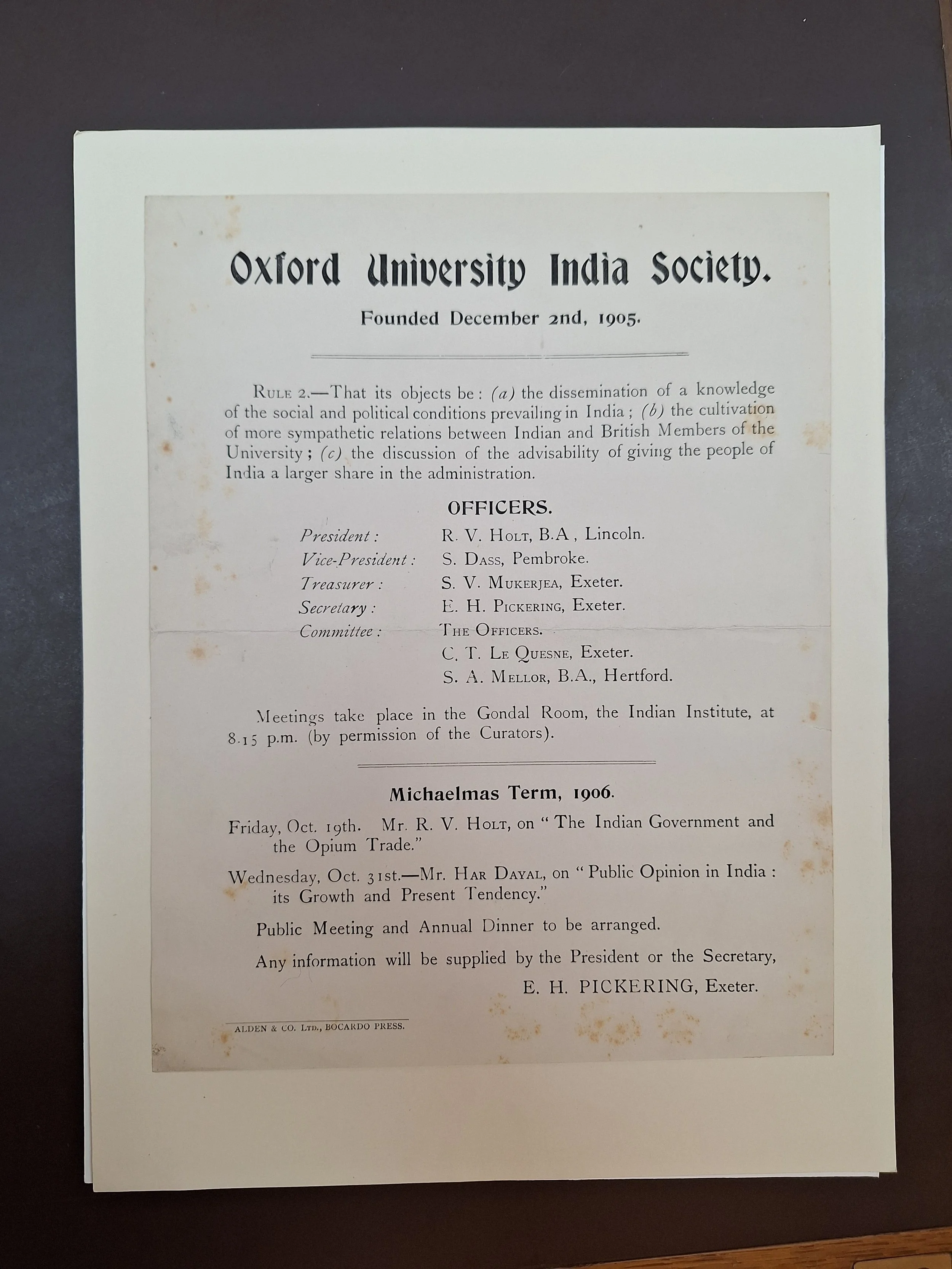 Majlis Foundation archive document